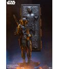 Star Wars Premium Format Statue Boba Fett and Han Solo in Carbonite 70 cm