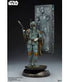 Star Wars Premium Format Statue Boba Fett and Han Solo in Carbonite 70 cm