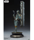 Star Wars Premium Format Statue Boba Fett and Han Solo in Carbonite 70 cm