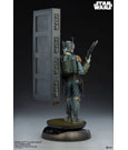 Star Wars Premium Format Statue Boba Fett and Han Solo in Carbonite 70 cm