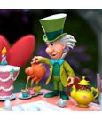 Alice in Wonderland Disney Ultimates Action Figure The Tea Time Mad Hatter 18 cm