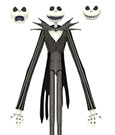 Nightmare Before Christmas Disney Ultimates Action Figure Jack Skellington 18 cm