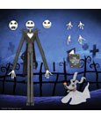 Nightmare Before Christmas Disney Ultimates Action Figure Jack Skellington 18 cm