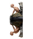 Lord of the Rings Mini Statues Gollum & Sméagol in Ithilien 11 cm