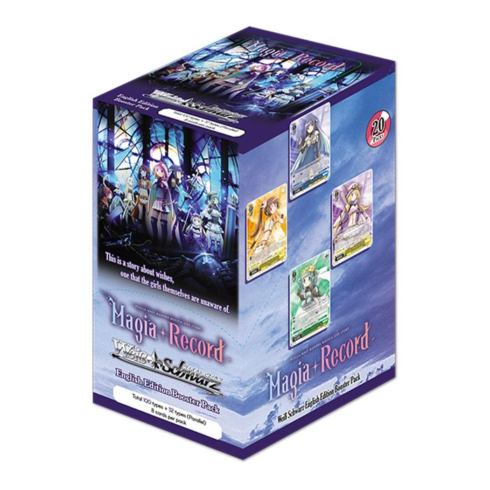 Magia Record: Puella Magi Madoka Magica Side Story Booster Box 20 Packs