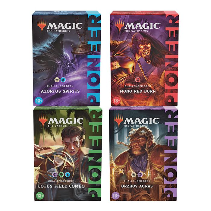 Magic The Gathering Pioneer Challenger Deck 2021 Set Of 4