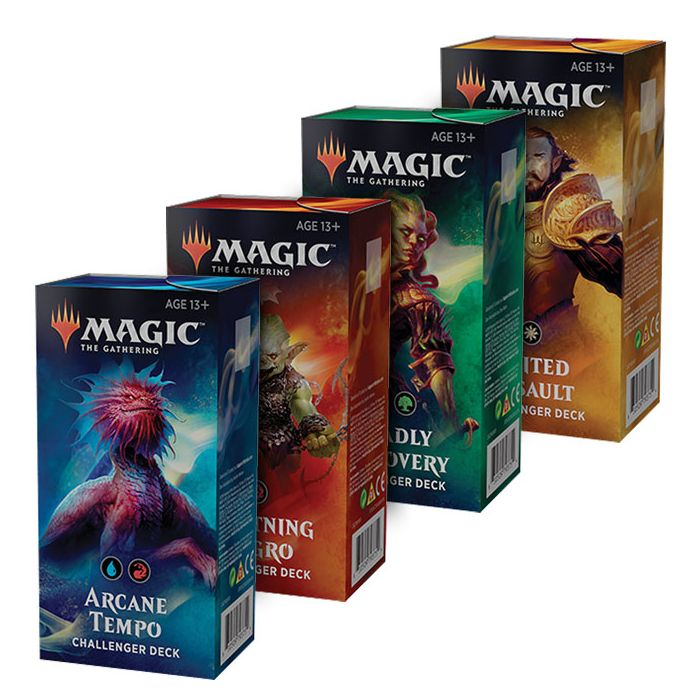Magic The Gathering Challenger Deck 2019 Set Of 4 Decks