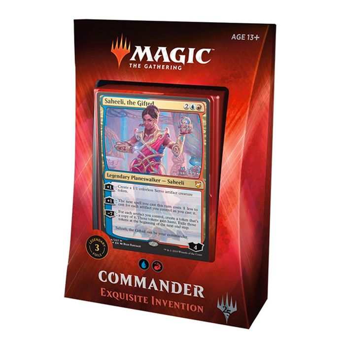 Magic The Gathering Commander 2018 Deck Exquisite Inventions