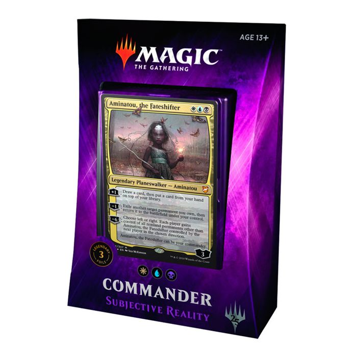 Magic The Gathering Commander 2018 Deck Subjective Reality