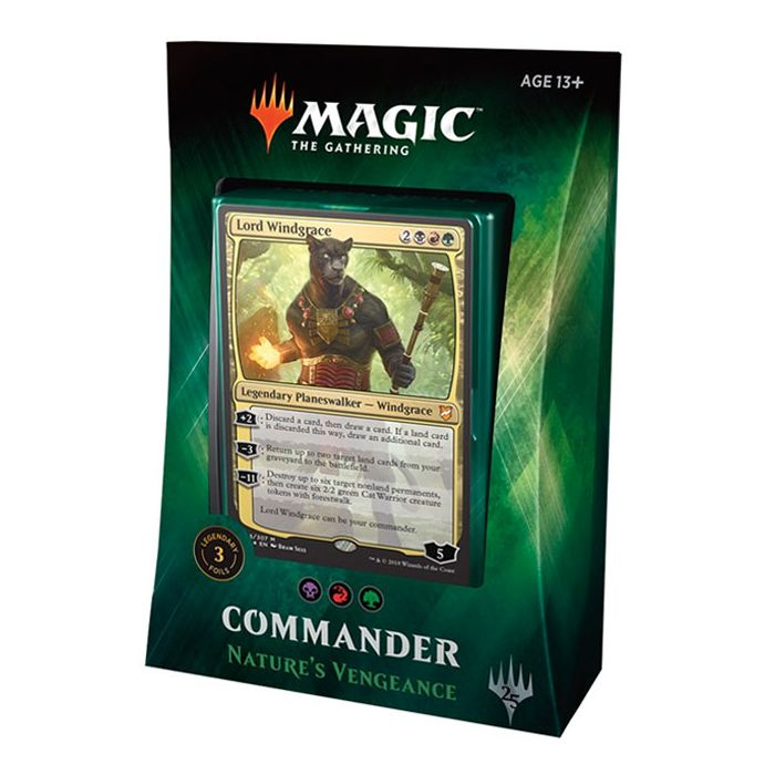 Magic The Gathering Commander 2018 Deck Nature's Vengeance