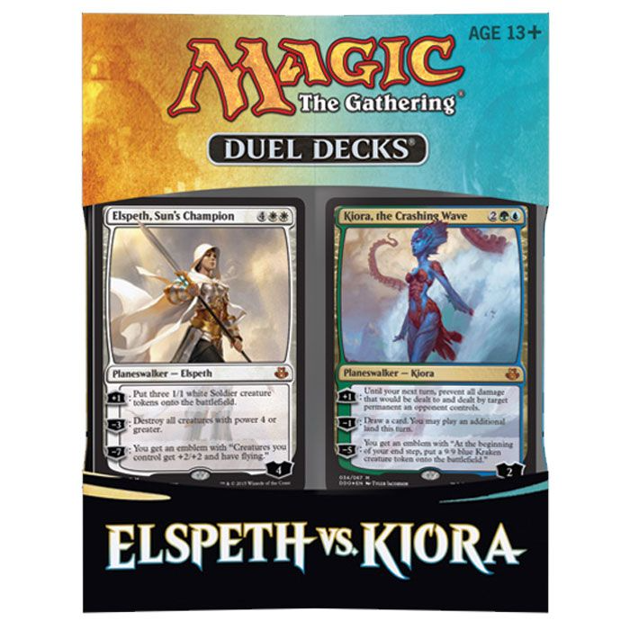 Magic The Gathering Duel Deck Elspeth Vs Kiora