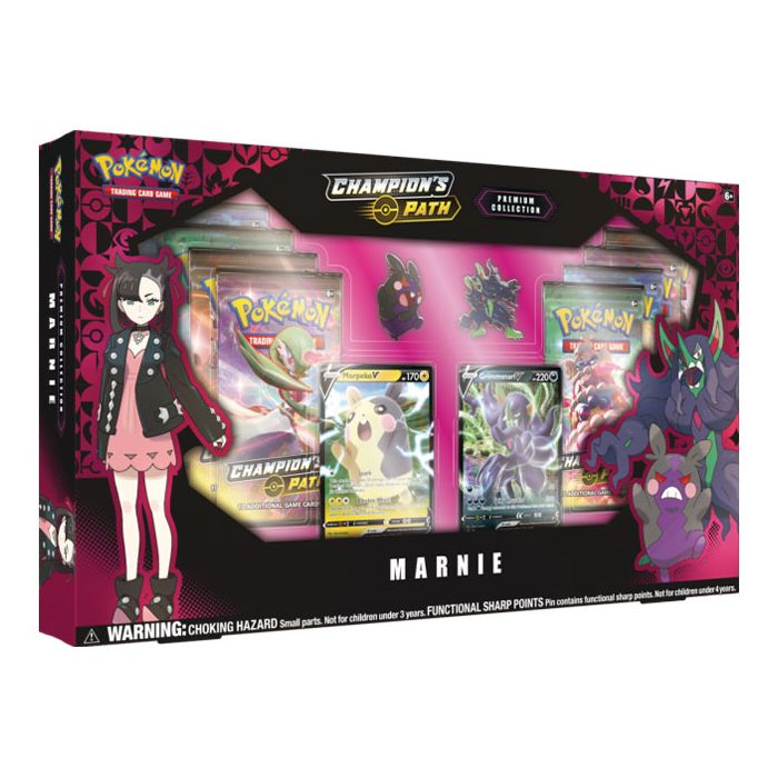 Pokemon Sword & Shield Champions Path Marnie Premium Collection