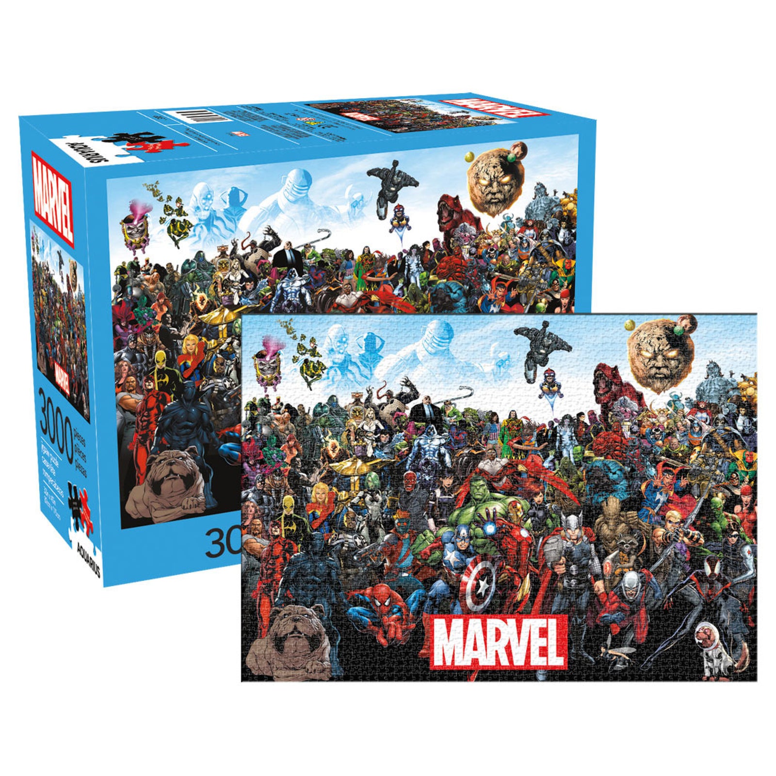 Marvel Cast Team Up 3,000 Piece Puzzle
