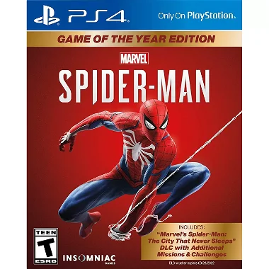 Marvel's Spider-Man - Game of the Year Edition PlayStation 4