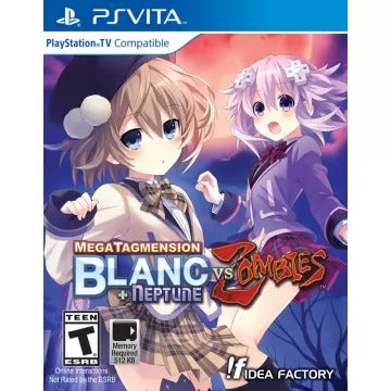 MegaTagmension Blanc + Neptune VS Zombies Playstation Vita