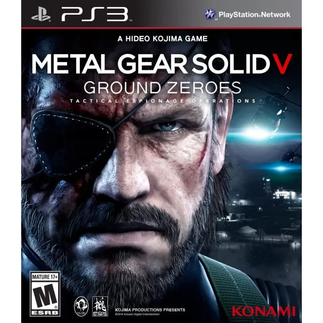 Metal Gear Solid V: Ground Zeroes PlayStation 3