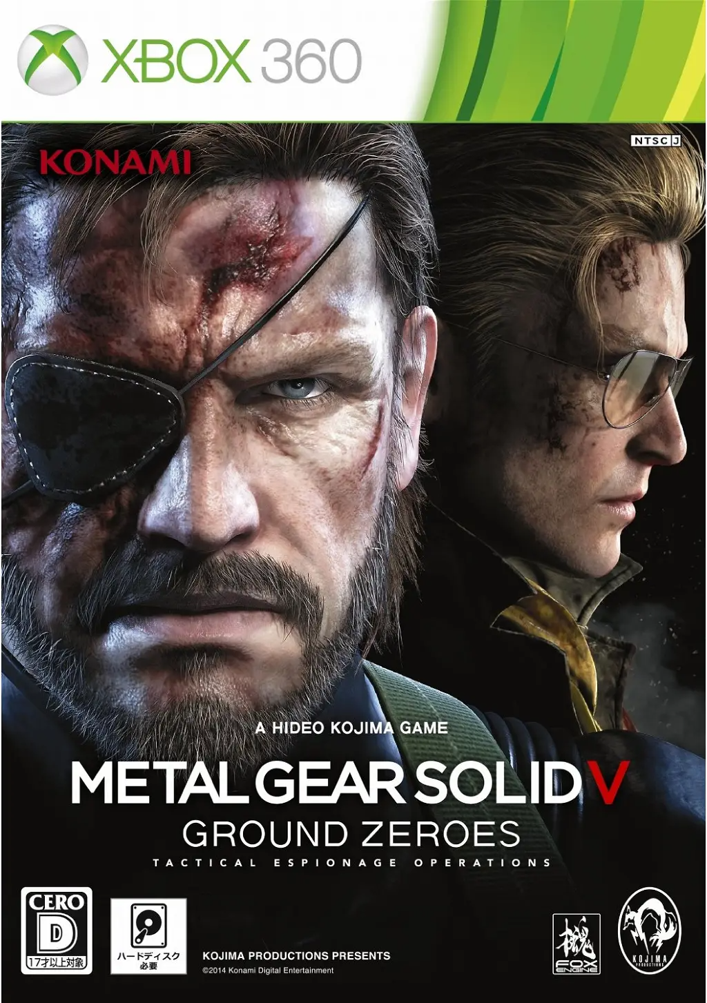 Metal Gear Solid V: Ground Zeroes XBOX 360