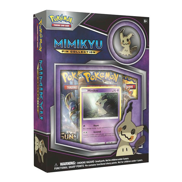 Pokemon Mimikyu Pin Collection Box