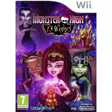 Monster High 13 Wishes: The Official Game Wii