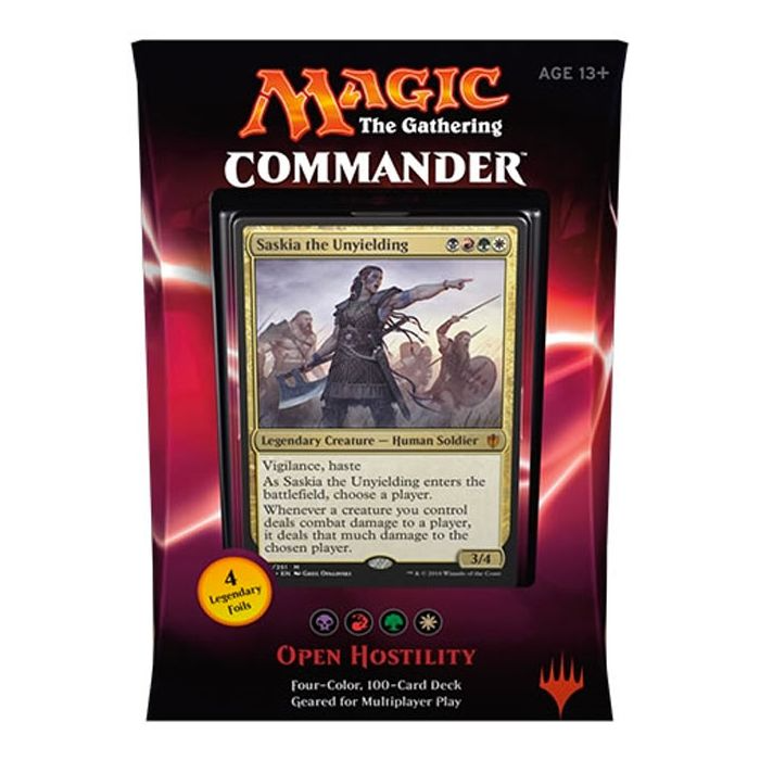 Magic The Gathering Commander Deck 2016 Open Hostility