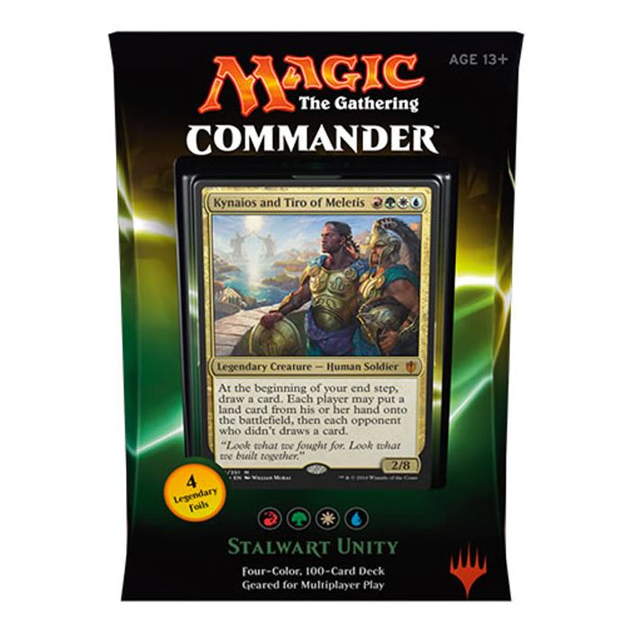 Magic The Gathering Commander Deck 2016 Stalwart Unity