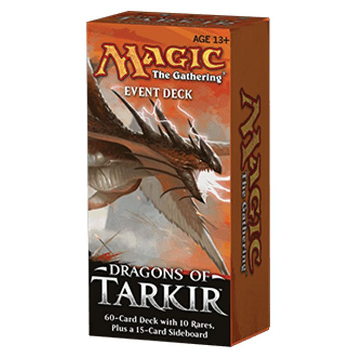 Magic The Gathering Dragons Of Tarkir Event Deck