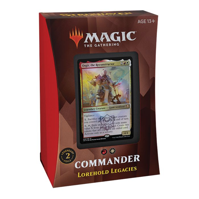 Magic The Gathering Strixhaven School Of Mages Commander Deck Lorehold Legacies
