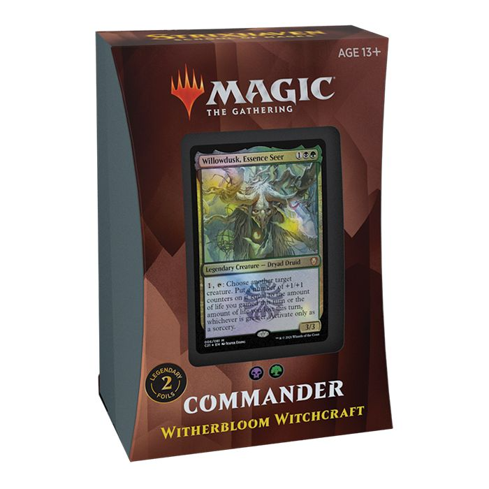 Magic The Gathering Strixhaven School Of Mages Commander Deck Witherbloom Witchcraft