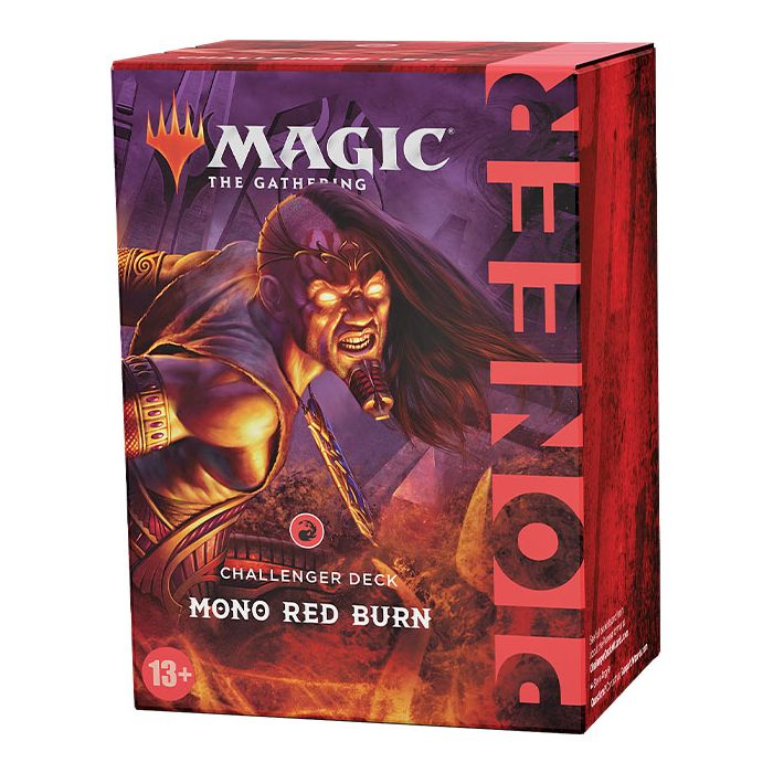 Magic The Gathering Pioneer Challenger Deck 2021 Mono Red Burn