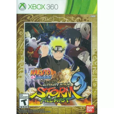 Naruto Shippuden: Ultimate Ninja Storm 3 Full Burst Xbox 360