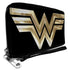 Wonder Woman 1984 Gold Logo Faux Leather Zip Around Wallet