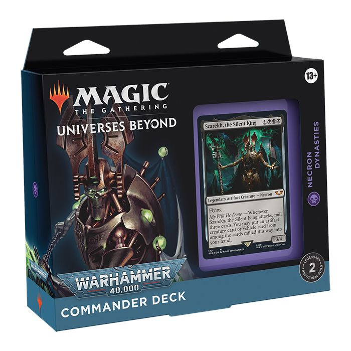 Magic The Gathering Universes Beyond Warhammer 40,000 Necron Dynasties