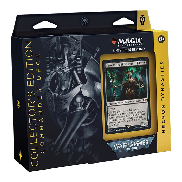 Magic The Gathering Universes Beyond Warhammer 40,000 Necron Dynasties Collectors Edition