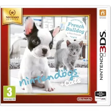 Nintendogs + Cats: French Bulldog & New Friends (Nintendo Selects) Nintendo 3DS