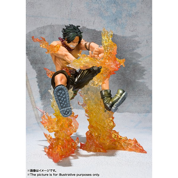 FIGUARTS ZERO ONE PIECE PORT GAS D ACE BATTLE VER JUJIKA SPECIAL COLOR EDITION