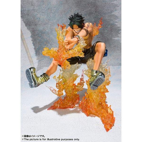 FIGUARTS ZERO ONE PIECE PORT GAS D ACE BATTLE VER JUJIKA SPECIAL COLOR EDITION