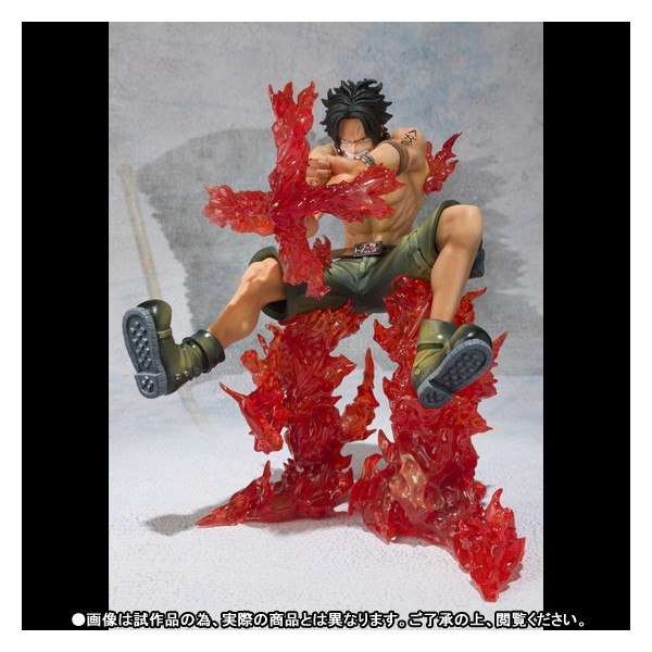 FIGUARTS ZERO ONE PIECE PORTGAS D. ACE BATTLE VER CROSS FIRE LIMITED EDITION