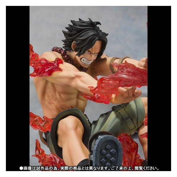 FIGUARTS ZERO ONE PIECE PORTGAS D. ACE BATTLE VER CROSS FIRE LIMITED EDITION