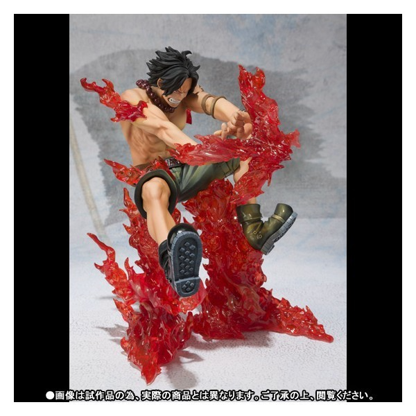 FIGUARTS ZERO ONE PIECE PORTGAS D. ACE BATTLE VER CROSS FIRE LIMITED EDITION