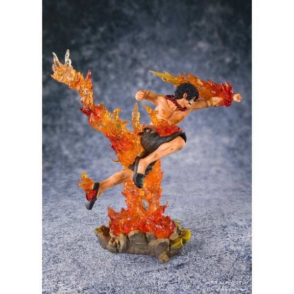 FIGUARTS ZERO ONE PIECE PORTGAS D. ACE WHITEBEARD PIRATES 2ND COMMANDER