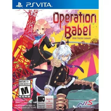 Operation Babel: New Tokyo Legacy Playstation Vita