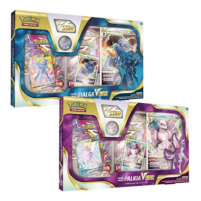 Pokemon Origin Forme Palkia & Dialga VSTAR Premium Collection