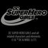 DC Super Hero Girls Supergirl Logo Hips Framed Official Kid's T-Shirt ()