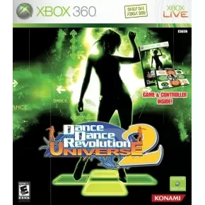 Dance Dance Revolution Universe 2 Bundle (w/ Dance Mat) Xbox 360