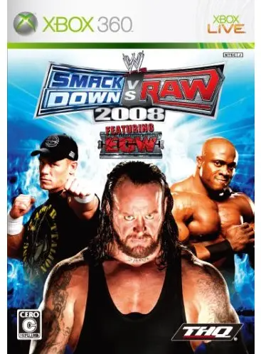 WWE Smackdown Vs. RAW 2008 XBOX 360