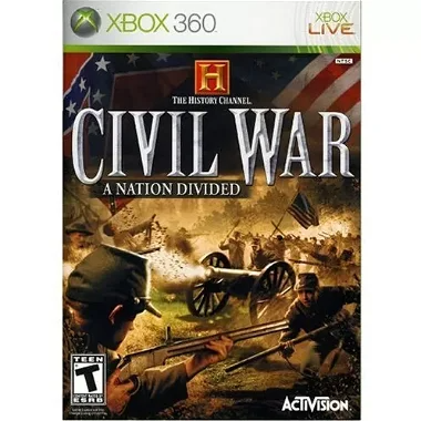 History Channel Civil War: A Nation Divided Xbox 360
