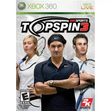 Top Spin 3 Xbox 360