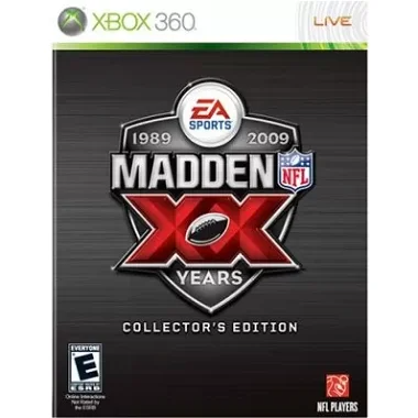 Madden NFL 09 [20th Anniversary Collectors Edition] Xbox 360