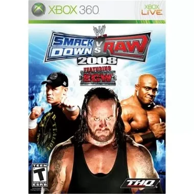 WWE Smackdown Vs. RAW 2008 (Platinum Hits) Xbox 360