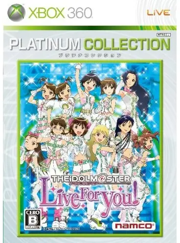 The Idolm@ster: Live for You! (Platinum Collection) XBOX 360
